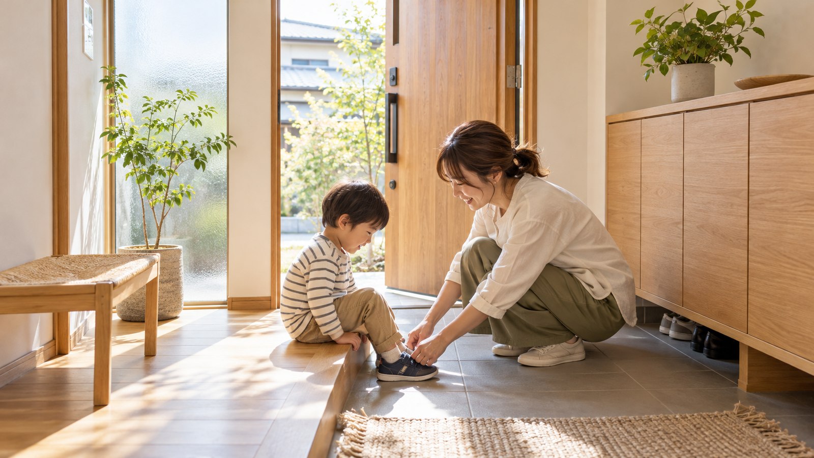 家の話は、毎日の暮らしの話から。(生成イメージ)
